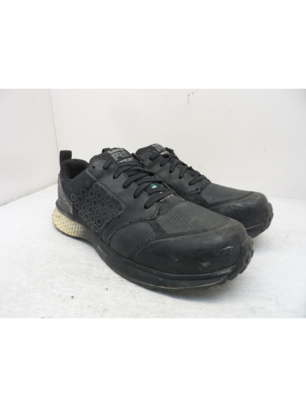 Timberland PRO Men's Reaxion Composite Toe Work Shoes A21SS Black/White 9W
